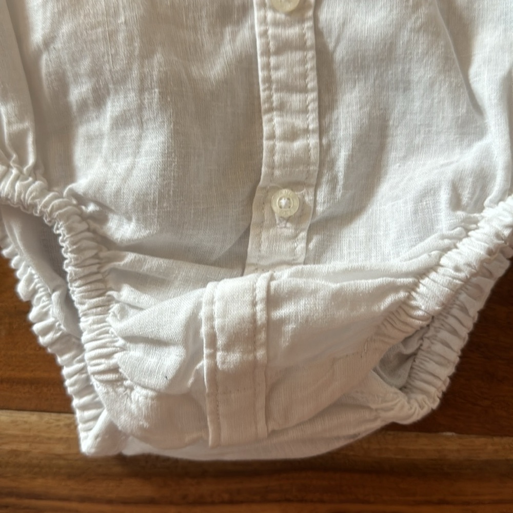 Button Down Onsie - Picture 4 of 4